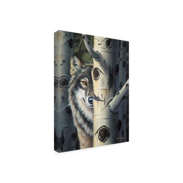 R W Hedge 'Disguise' Canvas Art,14x19